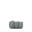 AAA Replica Louis Vuitton LV KEEPALL BANDOULIERE 25 WASHED DENIM CANVAS BLUE SHW