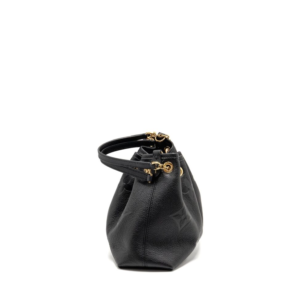 AAA Replica Louis Vuitton LV BUNDLE BAG MONOGRAM EMPREINTE LEATHER BLACK GHW