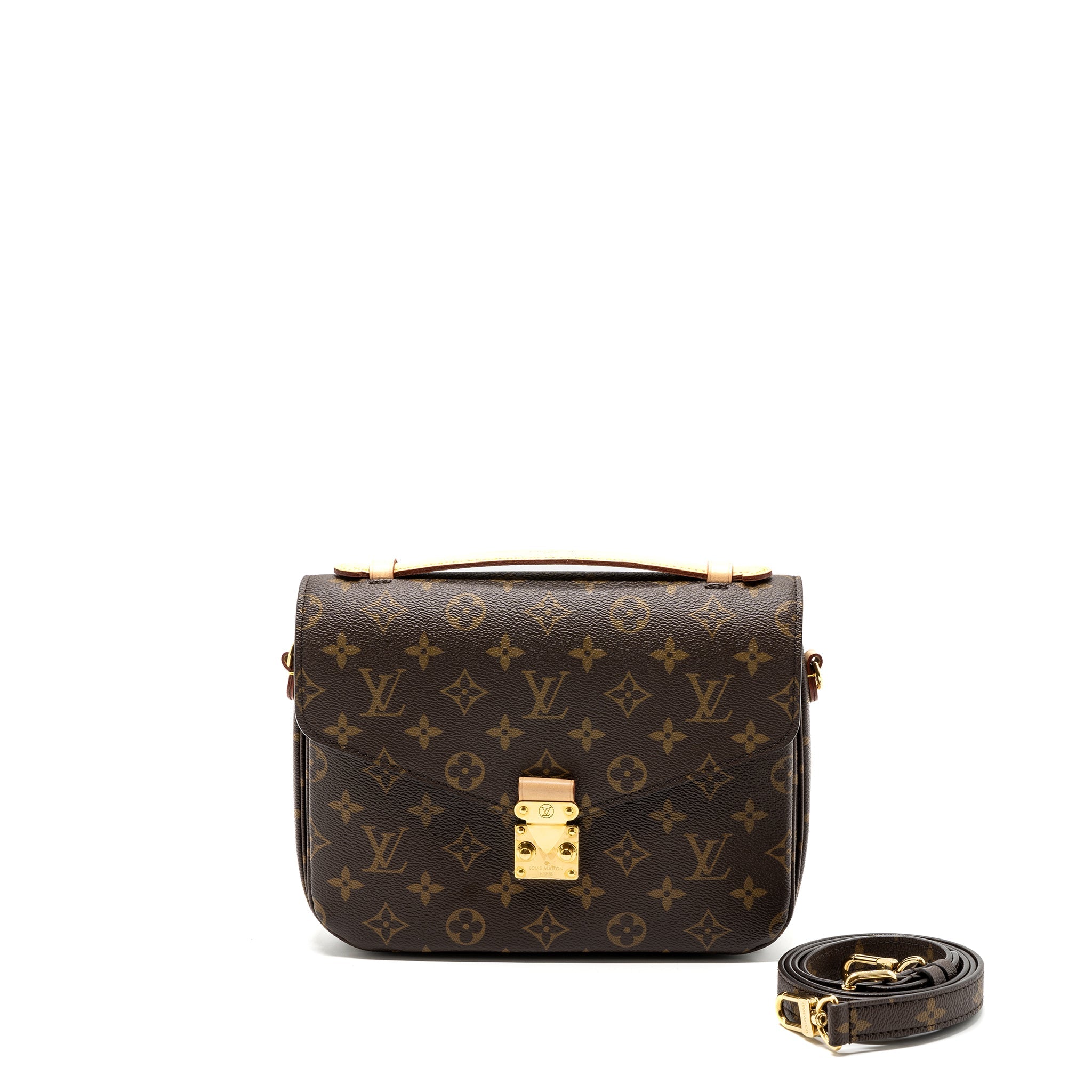 AAA Replica Louis Vuitton LV POCHETTE MÉTIS MONOGRAM CANVAS GHW