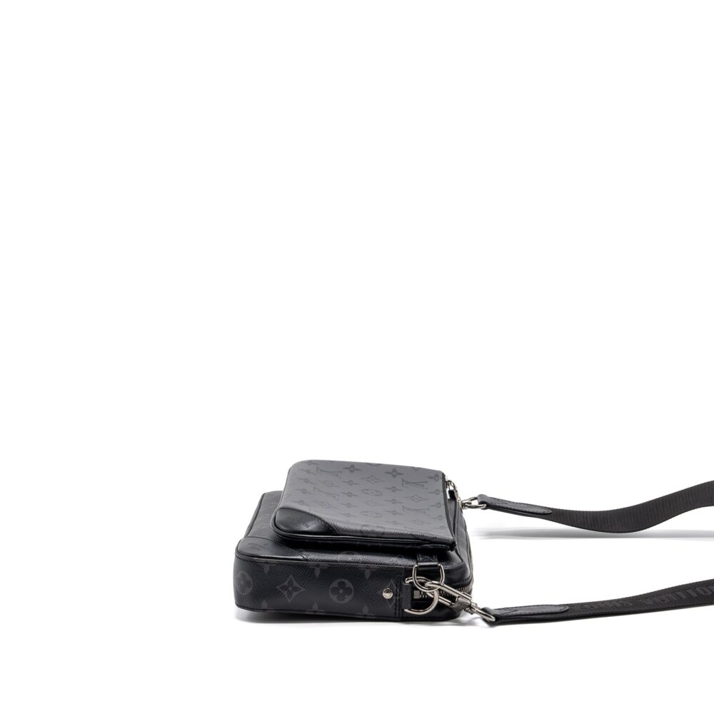 AAA Replica Louis Vuitton LV TRIO MESSENGER BAG MONOGRAM ECLIPSE SHW