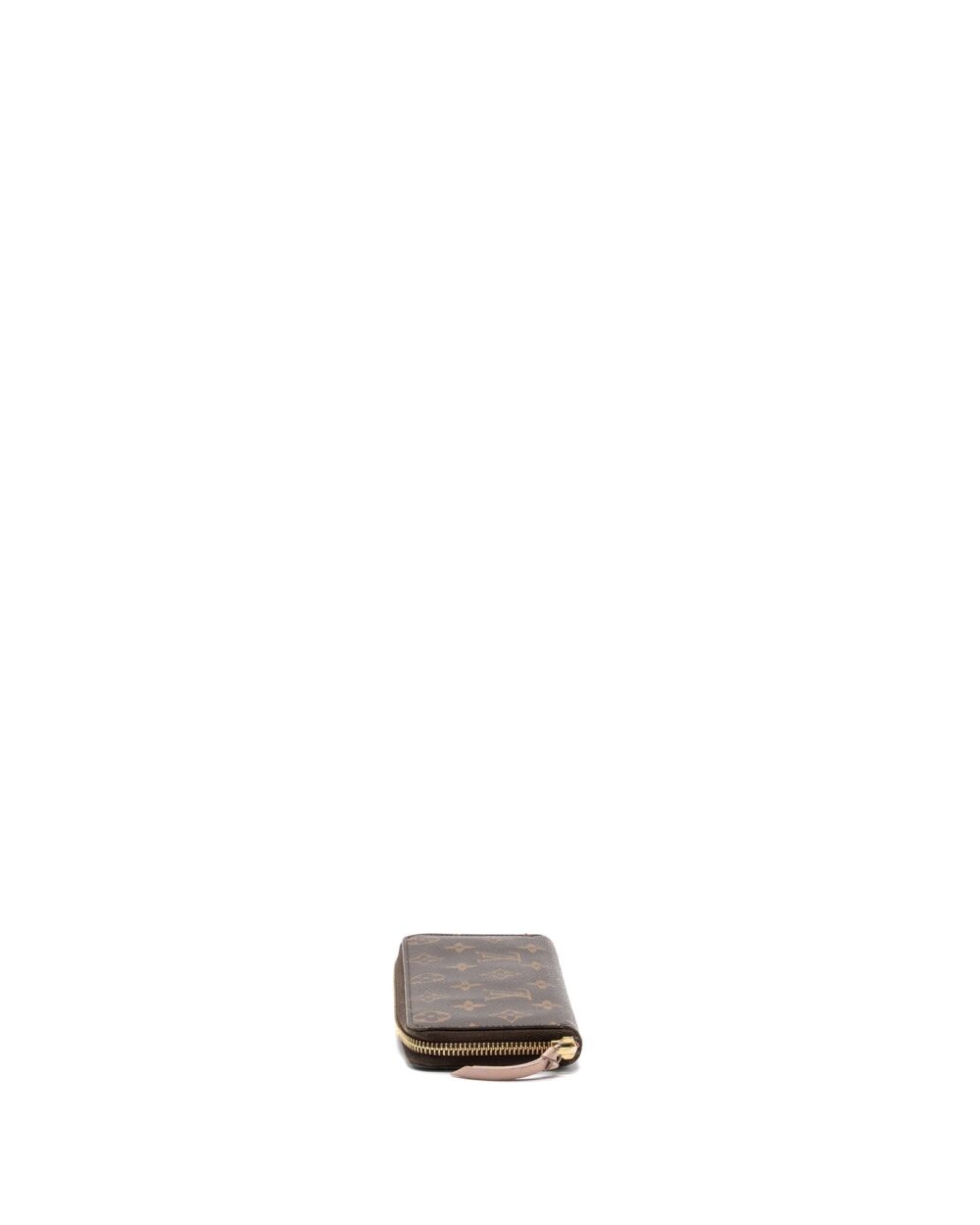 AAA Replica Louis Vuitton LV CLEMENCE LONG WALLET MONOGRAM CANVAS ROSE BALLERINE GHW