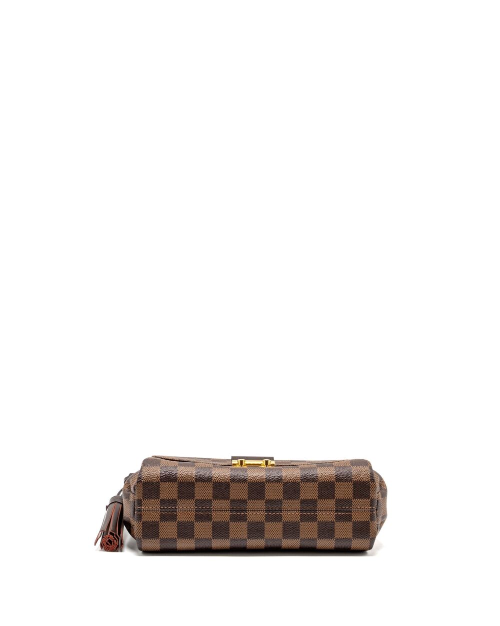 AAA Replica Louis Vuitton LV CROISETTE DAMIER EBENE GHW