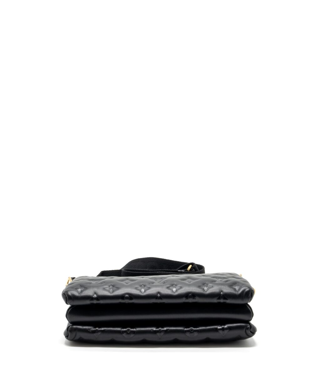 AAA Replica Louis Vuitton LV COUSSIN PM MONOGRAM EMPREINTE LAMBSKIN BLACK GHW (NEW VERSION)