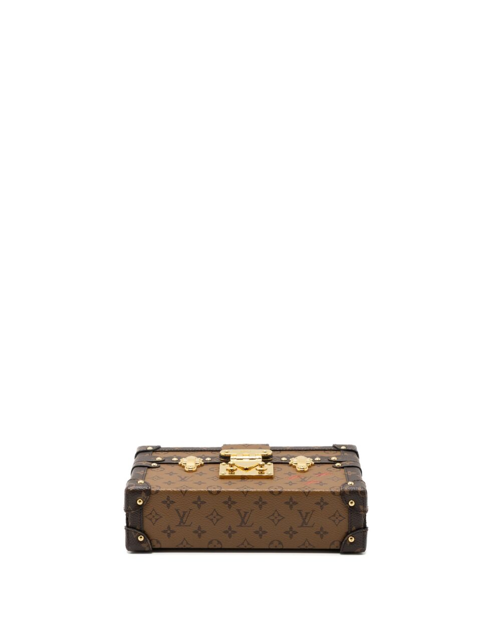 AAA Replica Louis Vuitton LV PETITE MALLE MONOGRAM REVERSE CANVAS GHW