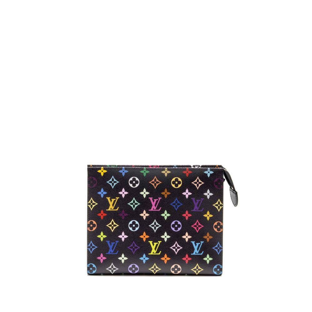 AAA Replica Louis Vuitton LV X TAKASHI MURAKAMI TOILETRY POUCH MONOGRAM CANVAS/LEATHER BLACK/MULTICOLOUR SHW