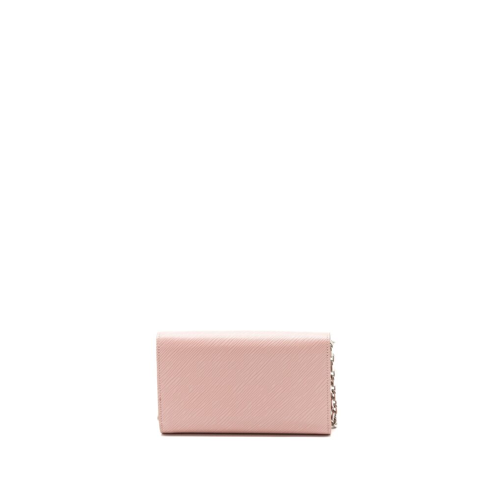 AAA Replica Louis Vuitton LV TWIST CHAIN POUCH EPI ROSE BALLERINE SHW