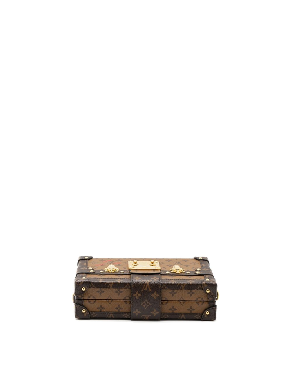 AAA Replica Louis Vuitton LV PETITE MALLE MONOGRAM REVERSE CANVAS GHW