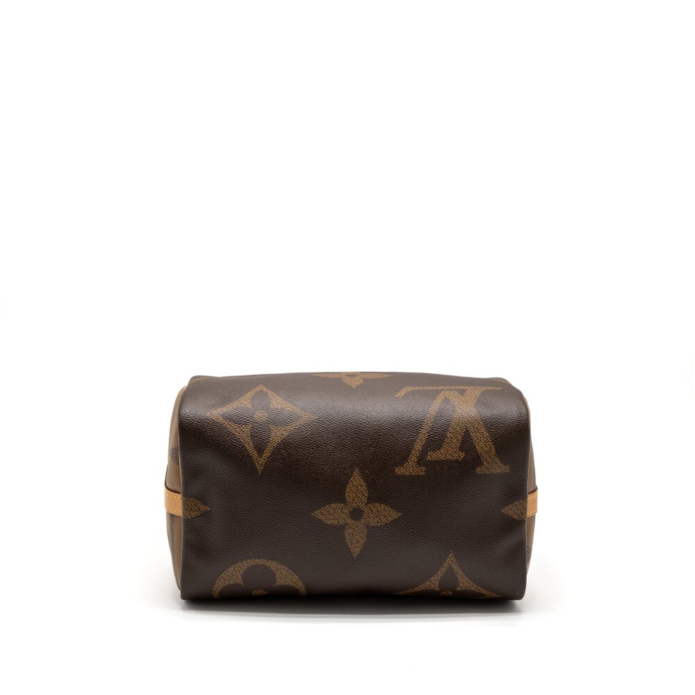 AAA Replica Louis Vuitton LV SPEEDY 30 BANDOULIERE GIANT MONOGRAM REVERSE CANVAS GHW