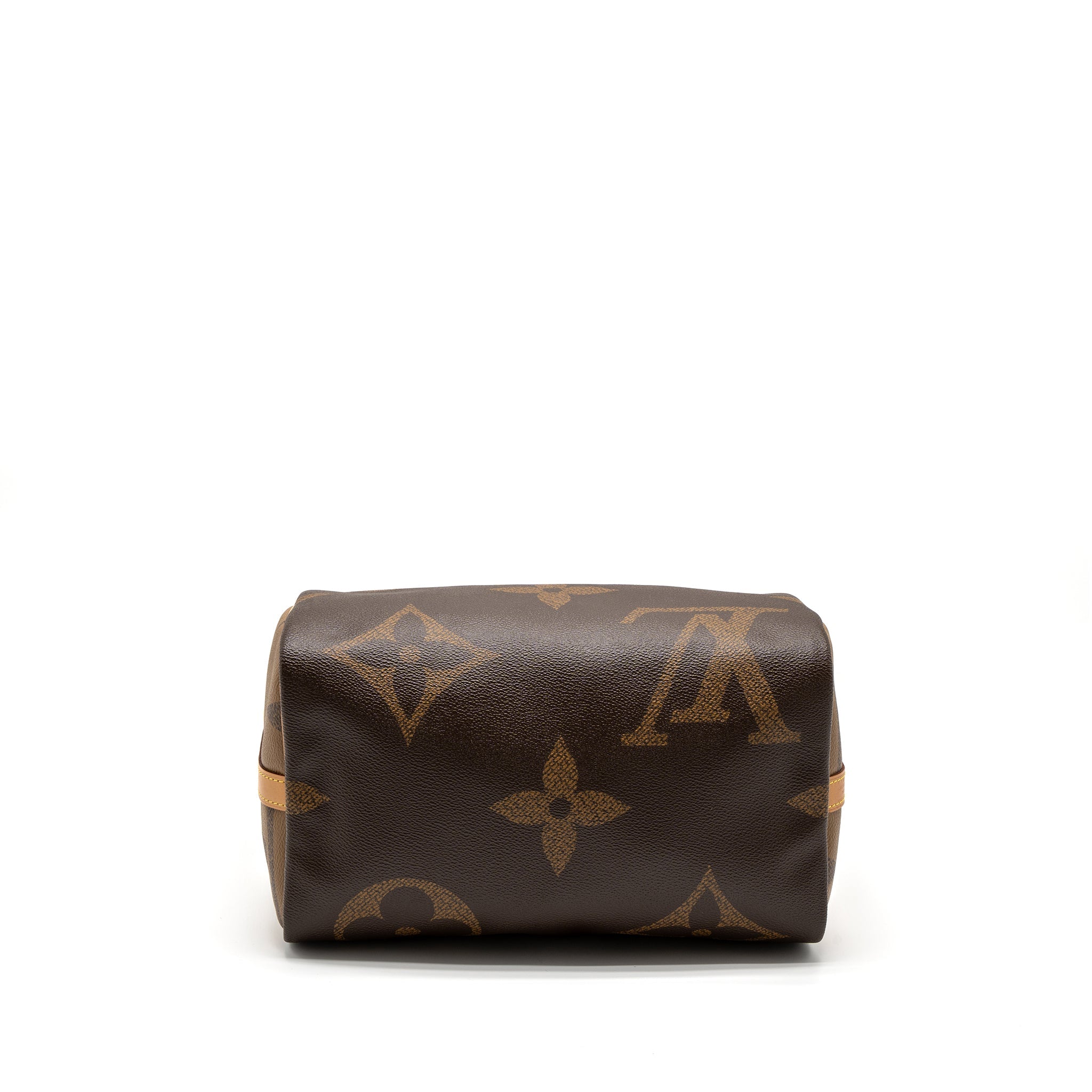 AAA Replica Louis Vuitton LV SPEEDY 30 BANDOULIERE GIANT MONOGRAM REVERSE CANVAS GHW