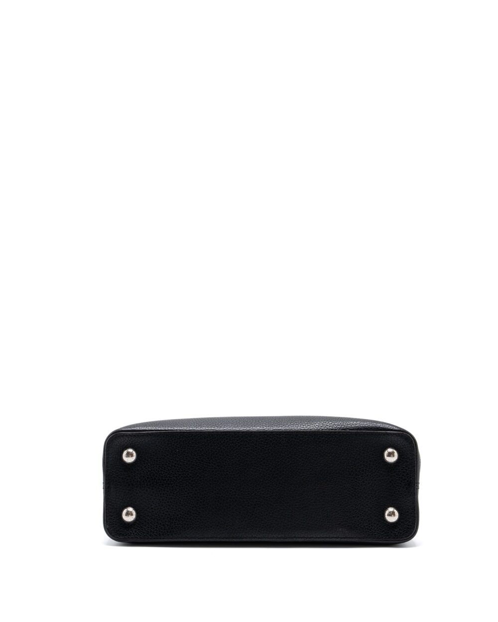 AAA Replica Louis Vuitton LV CAPUCINES PM CALFSKIN BLACK SHW