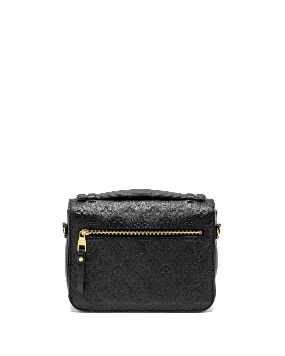 AAA Replica Louis Vuitton LV POCHETTE METIS MONOGRAM EMPREINTE BLACK GHW