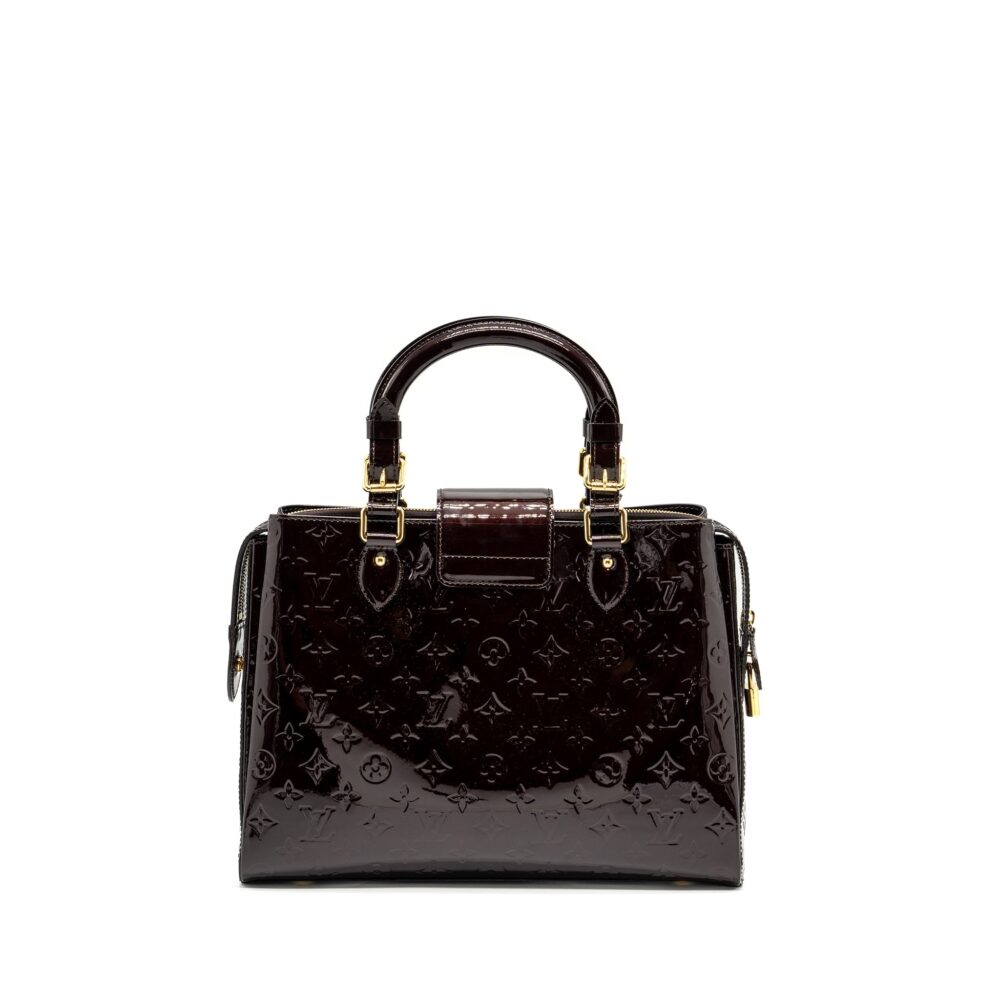 AAA Replica Louis Vuitton LV LARGE ZIP TOTE BAG PATENT LEATHER AMATANTE GHW
