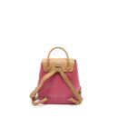AAA Replica Louis Vuitton LV LOCKME BACKPACK CALFSKIN PINK/BEIGE SHW
