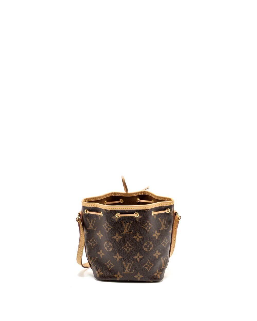 AAA Replica Louis Vuitton LV NANO NOE MONOGRAM CANVAS GHW