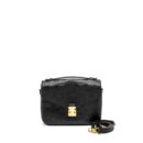 AAA Replica Louis Vuitton LV POCHETTE METIS MONOGRAM EMPREINTE BLACK GHW