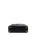 AAA Replica Louis Vuitton LV CAPUCINES BB WITH MONOGRAM FLOWER EMBELLISHMENTS TAURILLON BLACK GHW