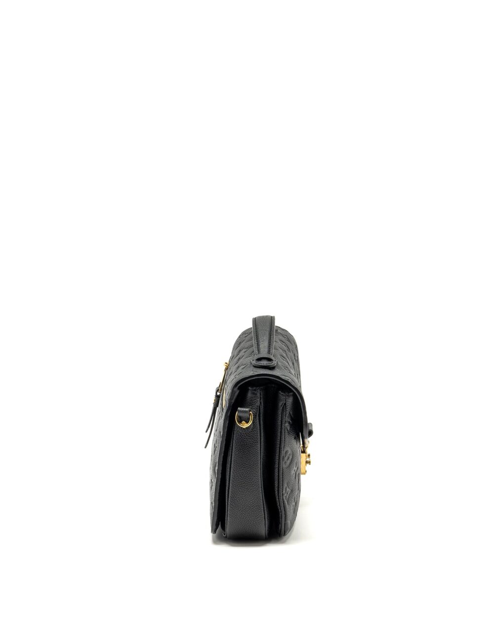 AAA Replica Louis Vuitton LV POCHETTE METIS MONOGRAM EMPREINTE BLACK GHW