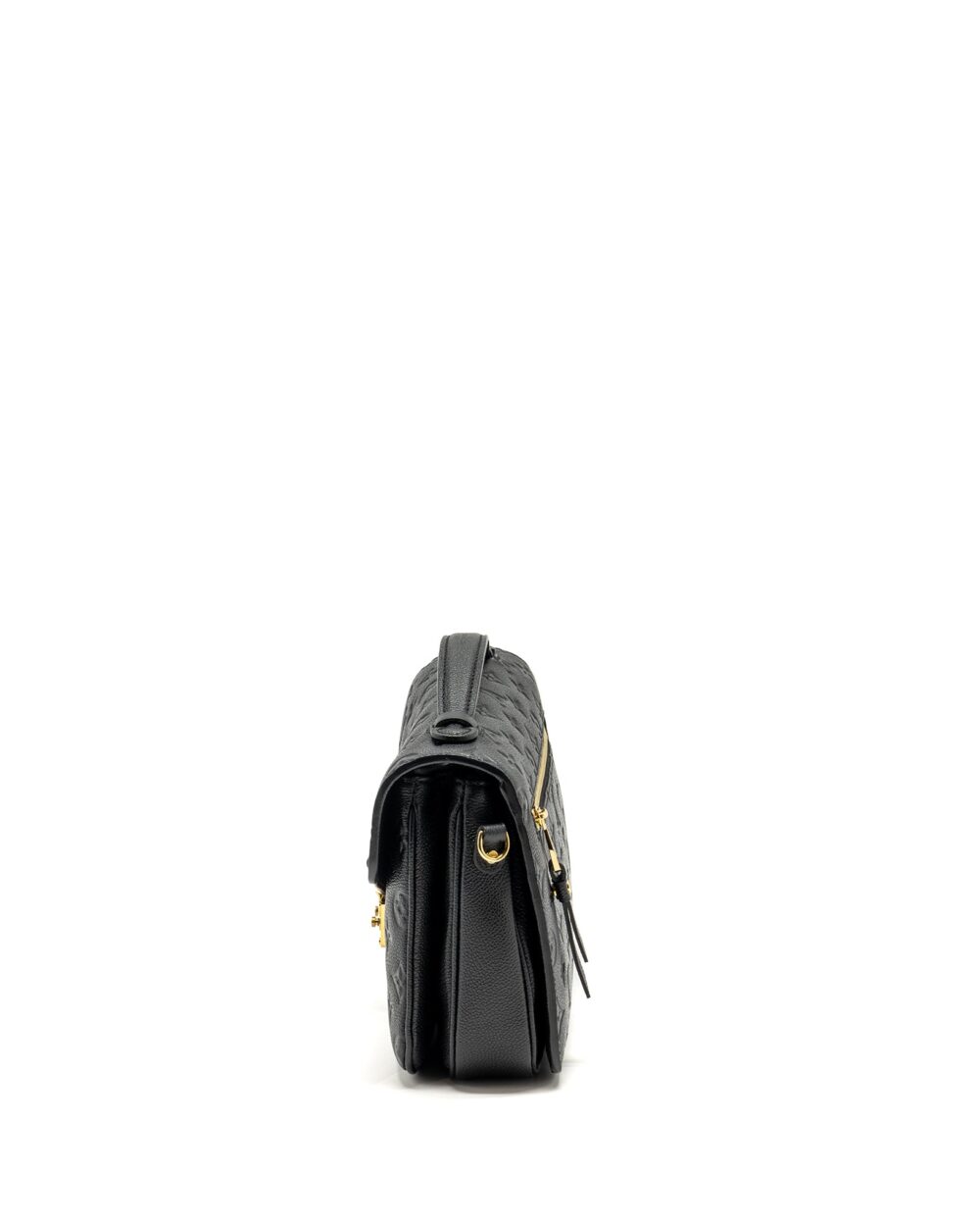 AAA Replica Louis Vuitton LV POCHETTE METIS MONOGRAM EMPREINTE BLACK GHW