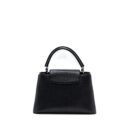 AAA Replica Louis Vuitton LV CAPUCINES PM CALFSKIN BLACK SHW