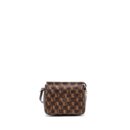 AAA Replica Louis Vuitton LV VINTAGE SQUARE SHOULDER BAG DAMIER EBENE GHW