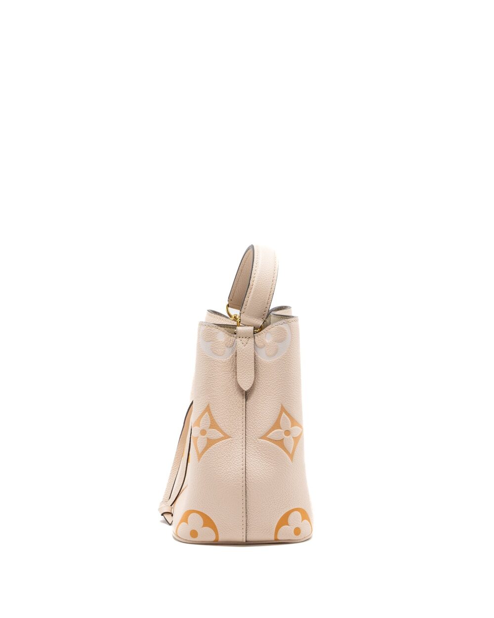 AAA Replica Louis Vuitton LV NEONOE BB EMPREINTE CREAM/ MULTICOLOUR GHW