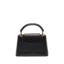 AAA Replica Louis Vuitton LV CAPUCINES MM TAURILLON LEATHER BLACK GHW