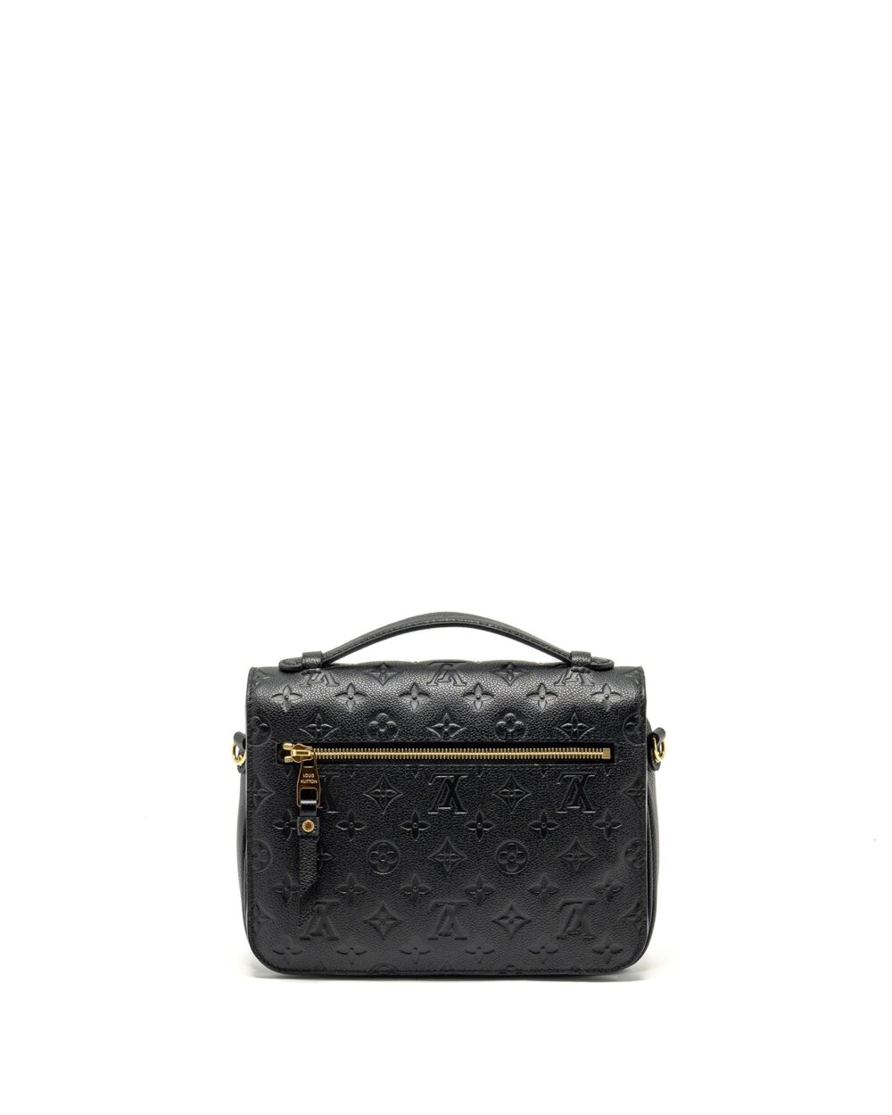 AAA Replica Louis Vuitton LV POCHETTE METIS MONOGRAM EMPREINTE BLACK GHW