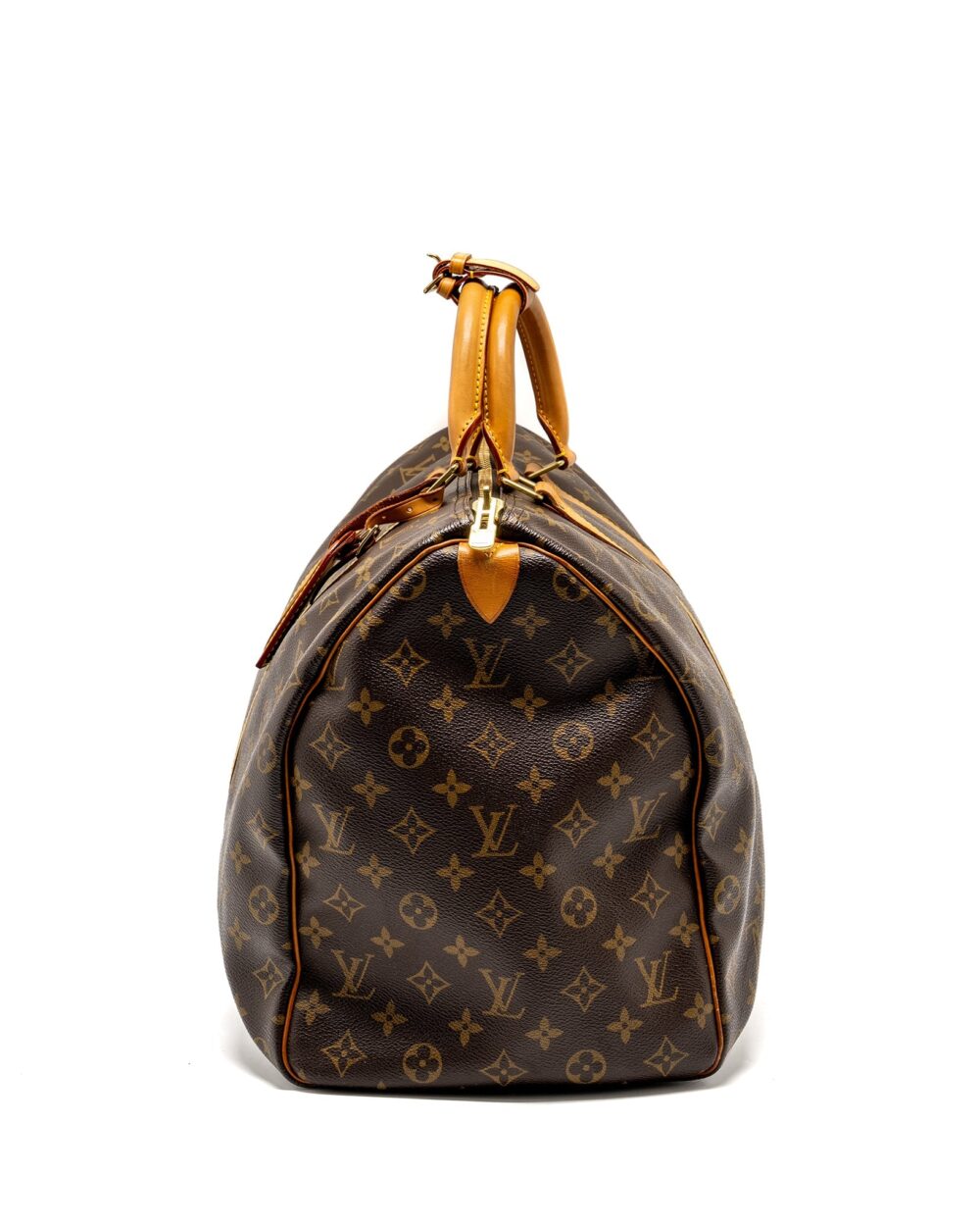 AAA Replica Louis Vuitton LV KEEPALL 55 MONOGRAM CANVAS GHW