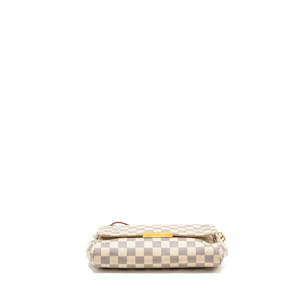 AAA Replica Louis Vuitton LV FAVORITE MM DAMIER AZUR CANVAS GHW