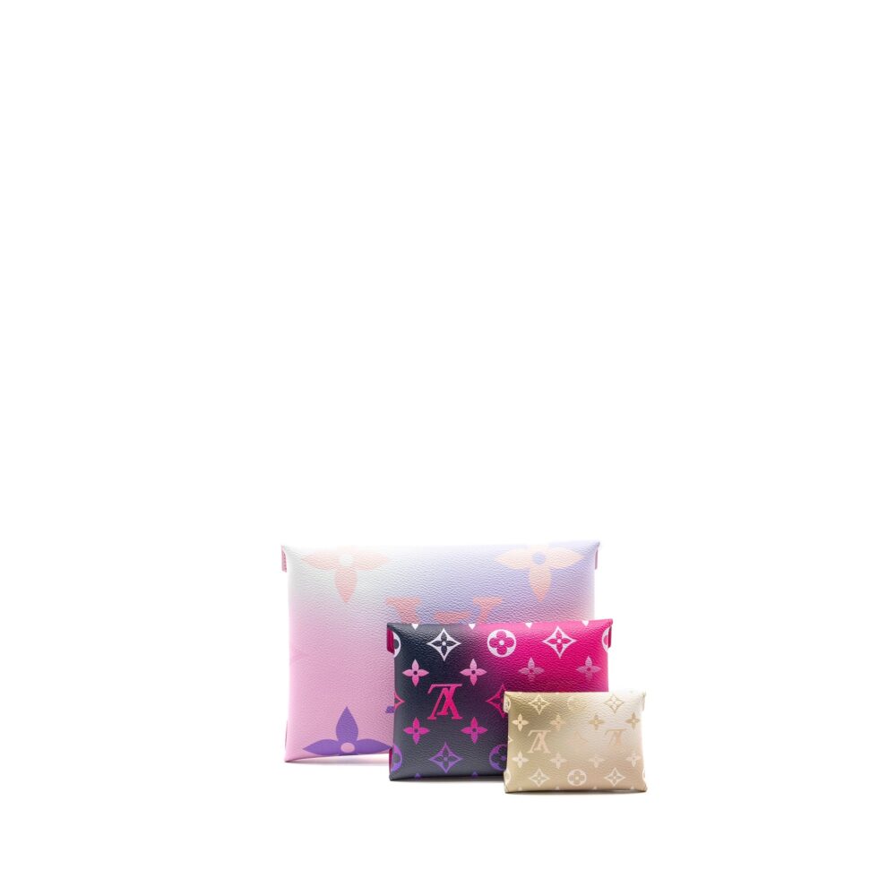 AAA Replica Louis Vuitton LV SUNRISE PASTEL KIRIGAMI POCHETTE MULTICOLOUR GHW