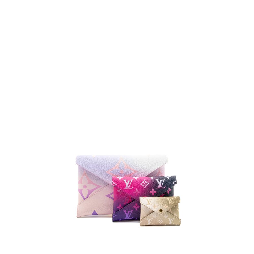 AAA Replica Louis Vuitton LV SUNRISE PASTEL KIRIGAMI POCHETTE MULTICOLOUR GHW