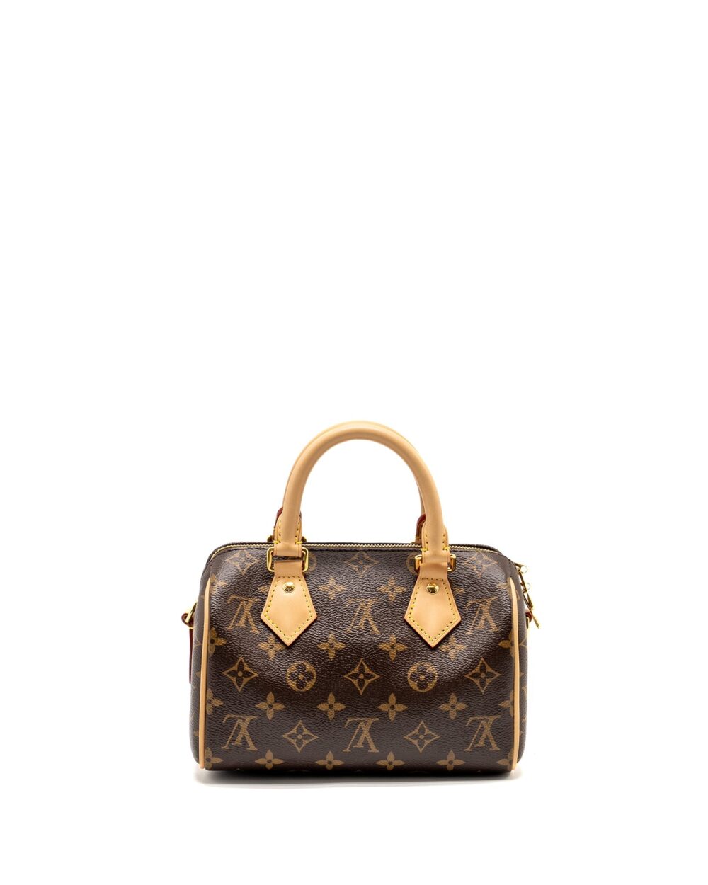 AAA Replica Louis Vuitton LV SPEEDY BANDOULIERE 20 MONOGRAM CANVAS GHW