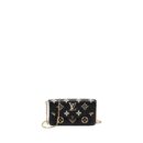 AAA Replica Louis Vuitton LV FELICIE POCHETTE MONOGRAM EMPREINTE LEATHER BLACK/BEIGE GHW