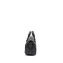 AAA Replica Louis Vuitton LV KEEPALL XS MONOGRAM SEAL COWHIDE LEATHER SO BLACK