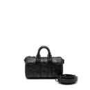 AAA Replica Louis Vuitton LV KEEPALL XS MONOGRAM SEAL COWHIDE LEATHER SO BLACK