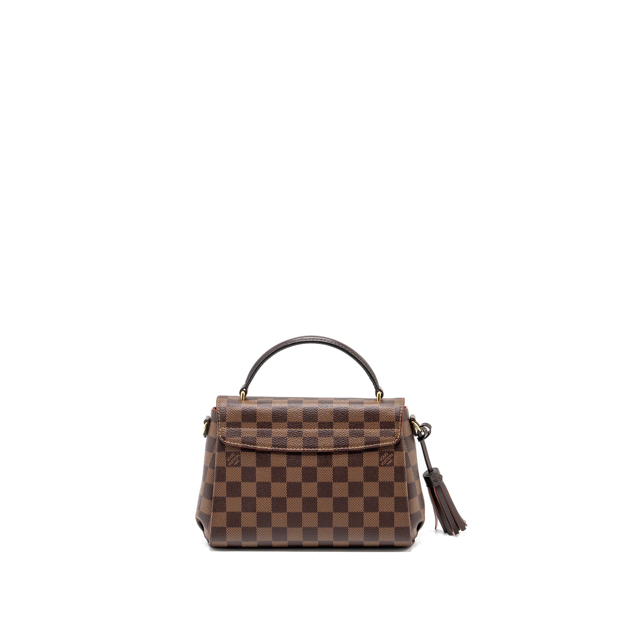 AAA Replica Louis Vuitton LV CROISETTE DAMIER EBENE CANVAS GHW
