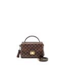 AAA Replica Louis Vuitton LV CROISETTE DAMIER EBENE CANVAS GHW