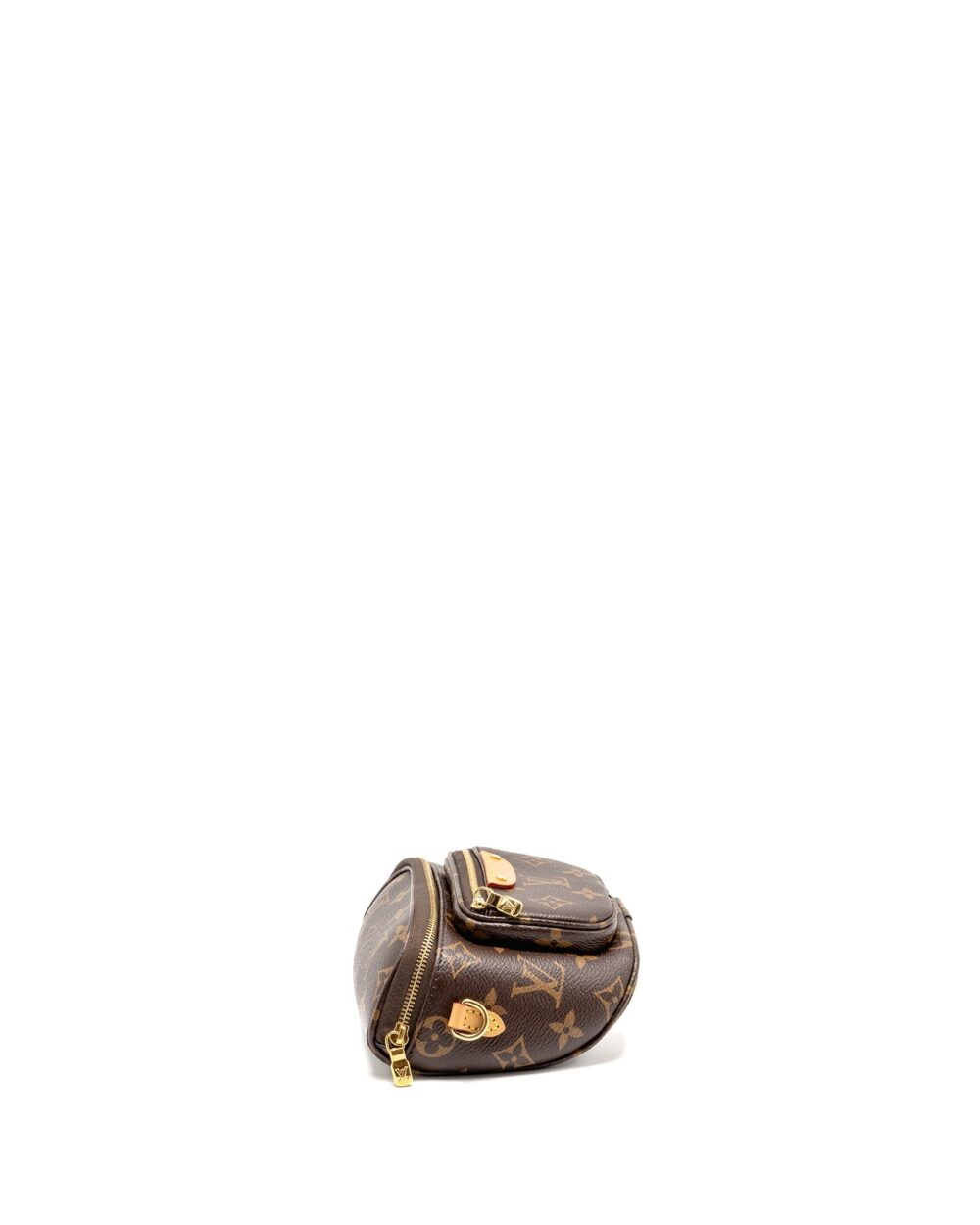 AAA Replica Louis Vuitton LV MINI BUMBAG MONOGRAM CANVAS GHW
