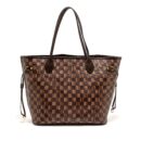 AAA Replica Louis Vuitton LV NEVERFULL MM DAMIER EBENE CANVAS GHW
