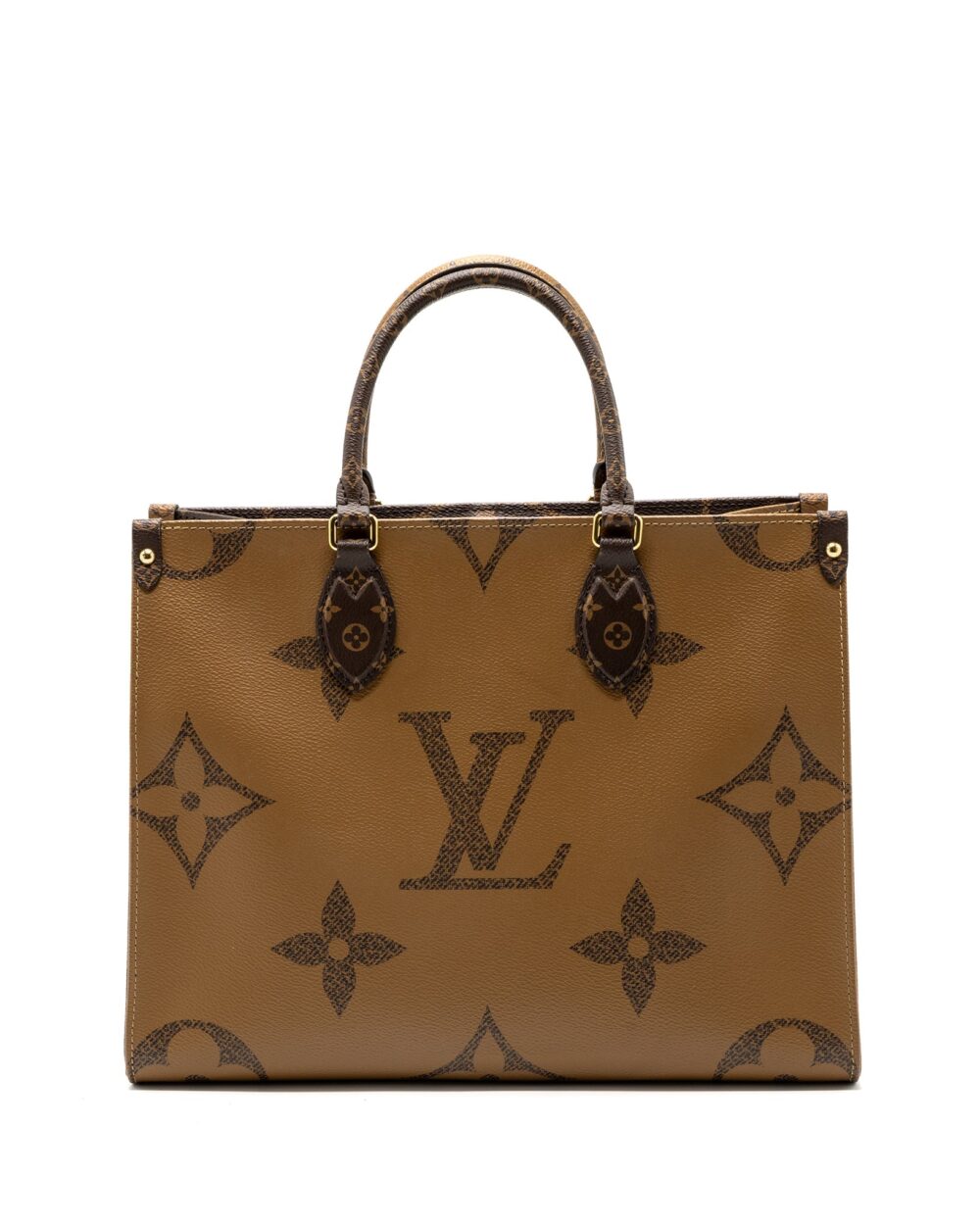 AAA Replica Louis Vuitton LV ONTHEGO MM MONOGRAM REVERSE CANVAS GHW