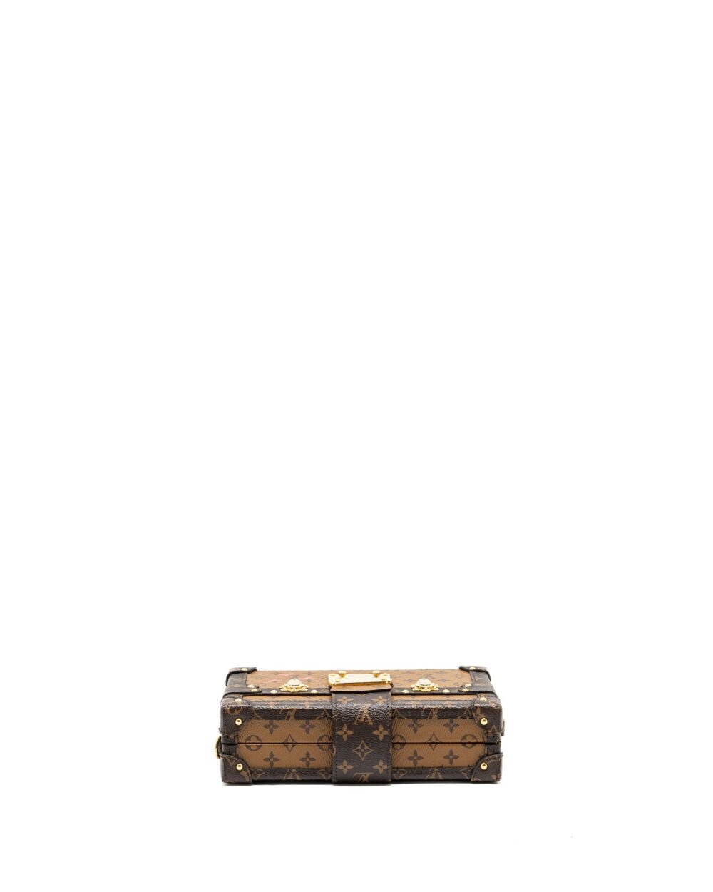 AAA Replica Louis Vuitton LV PETITE MALLE MONOGRAM REVERSE CANVAS GHW