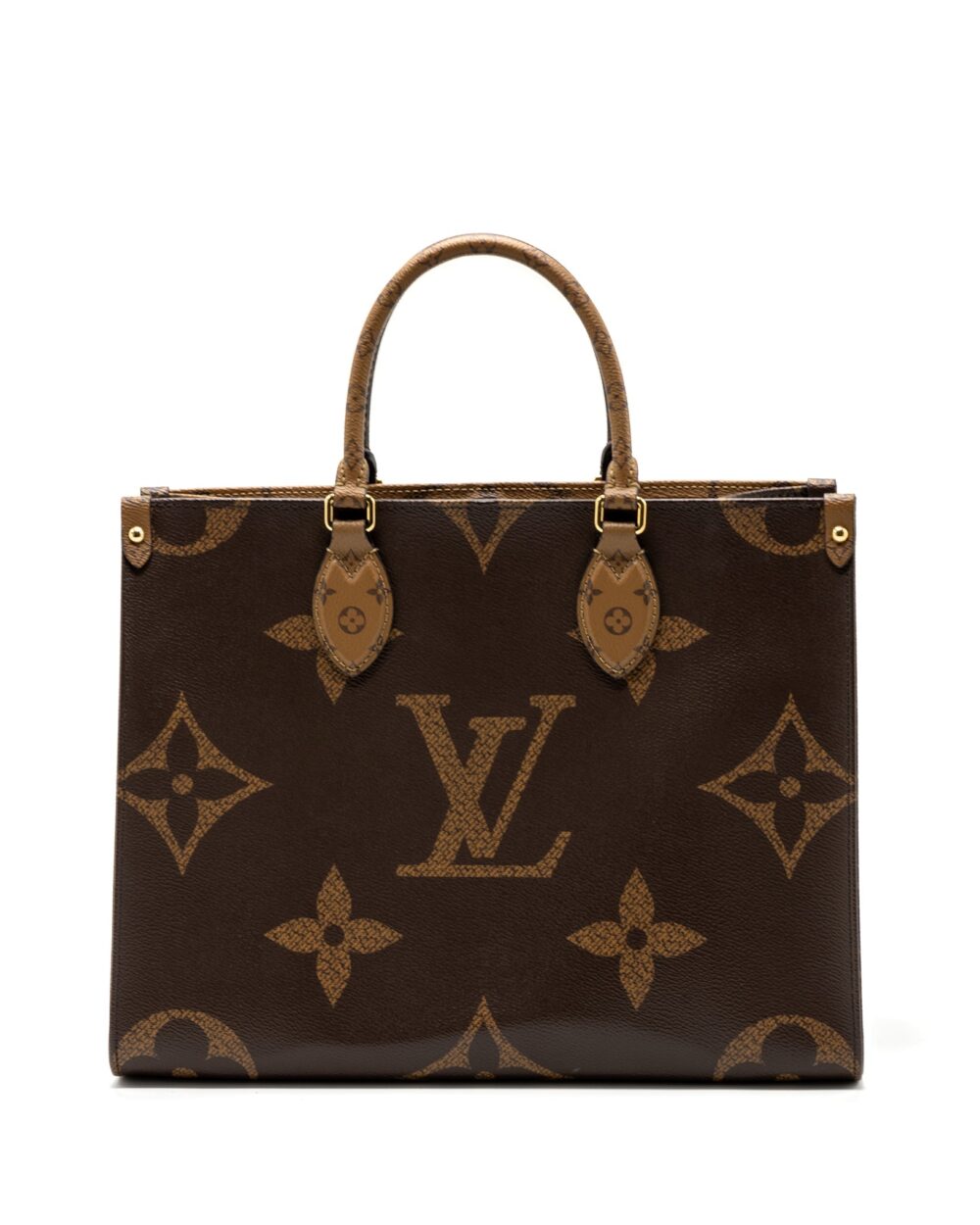 AAA Replica Louis Vuitton LV ONTHEGO MM MONOGRAM REVERSE CANVAS GHW