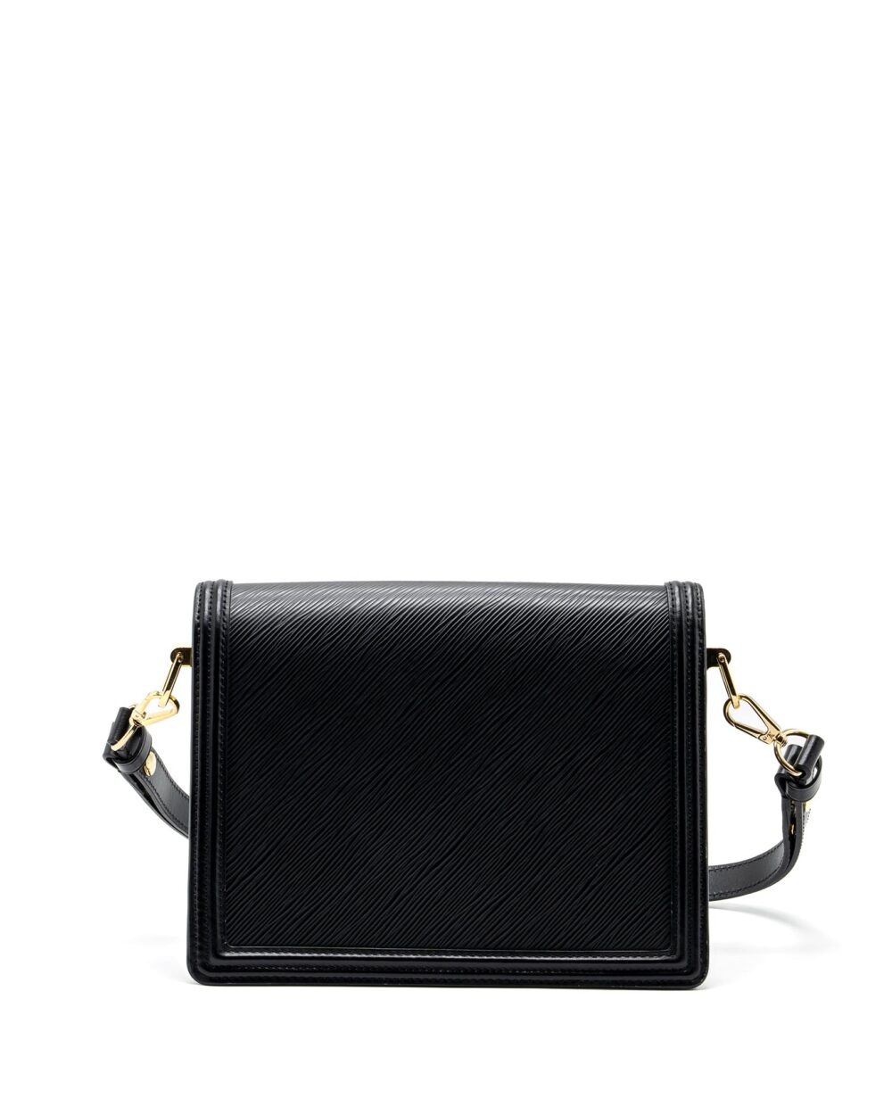 AAA Replica Louis Vuitton LV DAUPHINE MM EPI BLACK GHW (NEW VERSION)