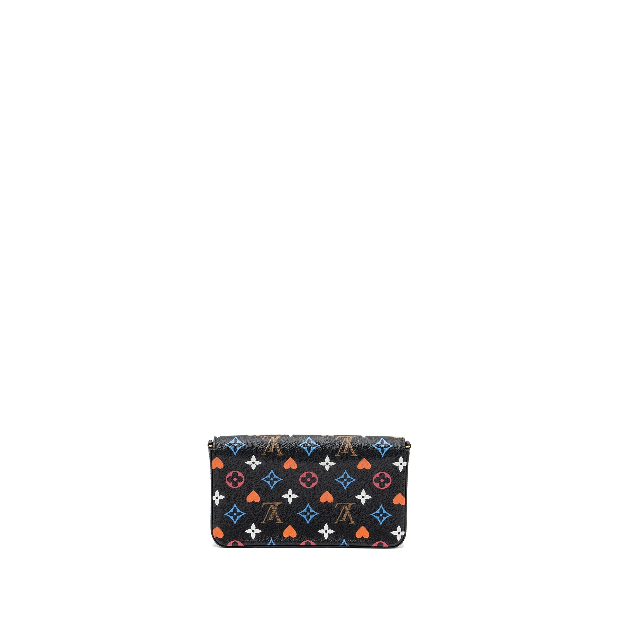 AAA Replica Louis Vuitton LV FELICIE POCHETTE GAME ON LIMITED EDITION MONOGRAM CANVAS GHW