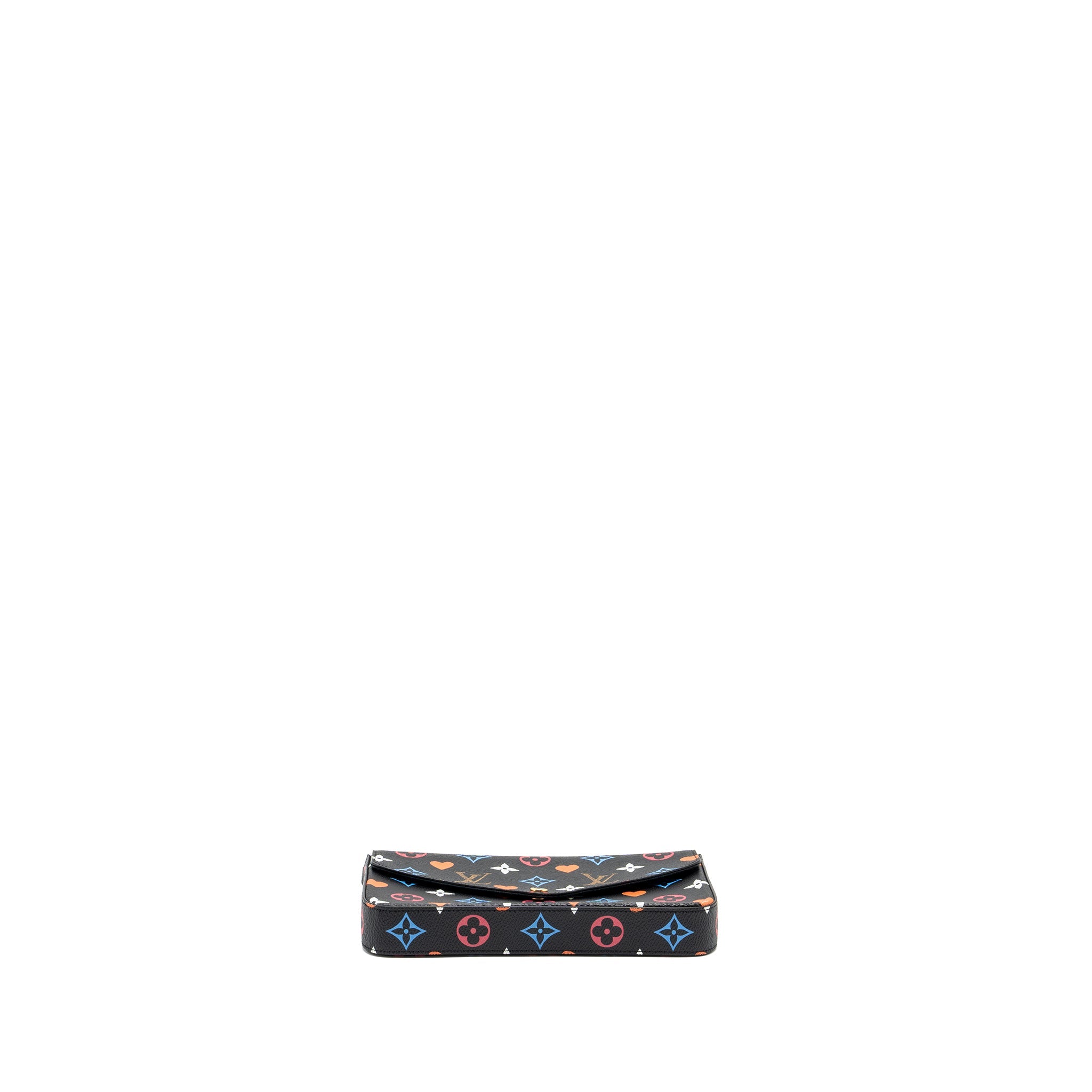 AAA Replica Louis Vuitton LV FELICIE POCHETTE GAME ON LIMITED EDITION MONOGRAM CANVAS GHW