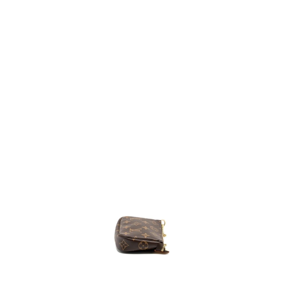 AAA Replica Louis Vuitton LV MINI POCHETTE ACCESSORIES MONOGRAM CANVAS GHW