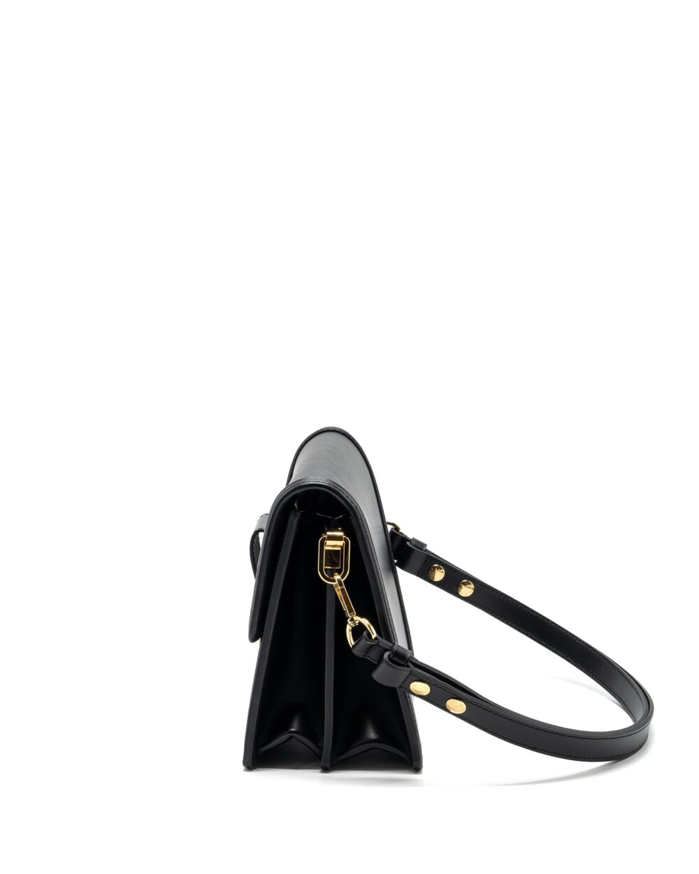 AAA Replica Louis Vuitton LV DAUPHINE MM EPI BLACK GHW (NEW VERSION)