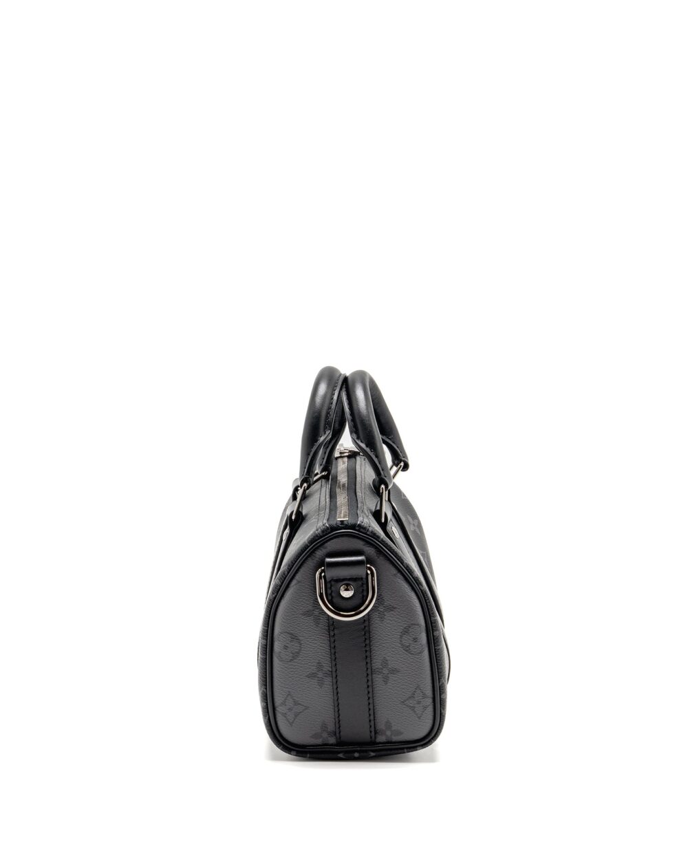 AAA Replica Louis Vuitton LV KEEPALL BANDOULIERE 25 MONOGRAM ECLIPSE SHW