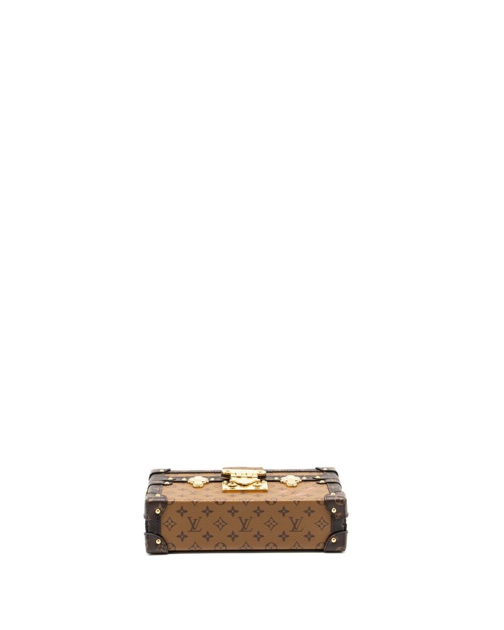 AAA Replica Louis Vuitton LV PETITE MALLE MONOGRAM REVERSE CANVAS GHW