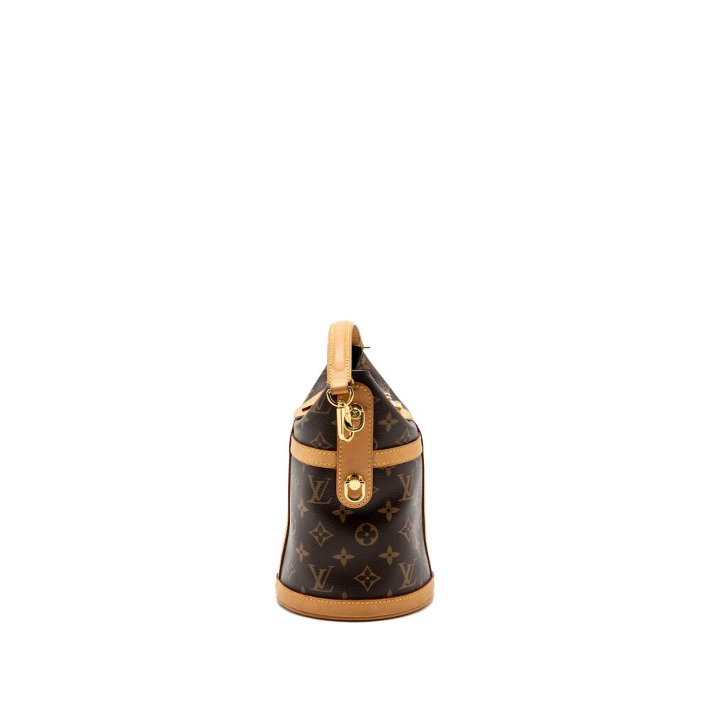AAA Replica Louis Vuitton LV DUFFLE BAG MONOGRAM CANVAS GHW(NEW VERSION)